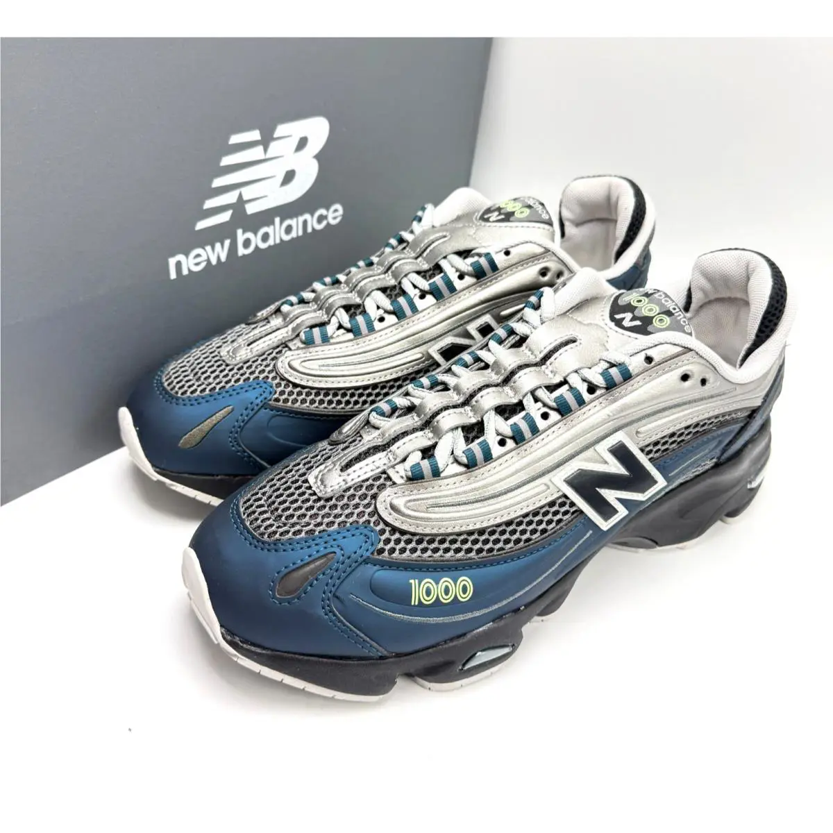 New Balance shoes - New Balance 1000 - M1000S - Deep Ocean/Metallic Silver 6