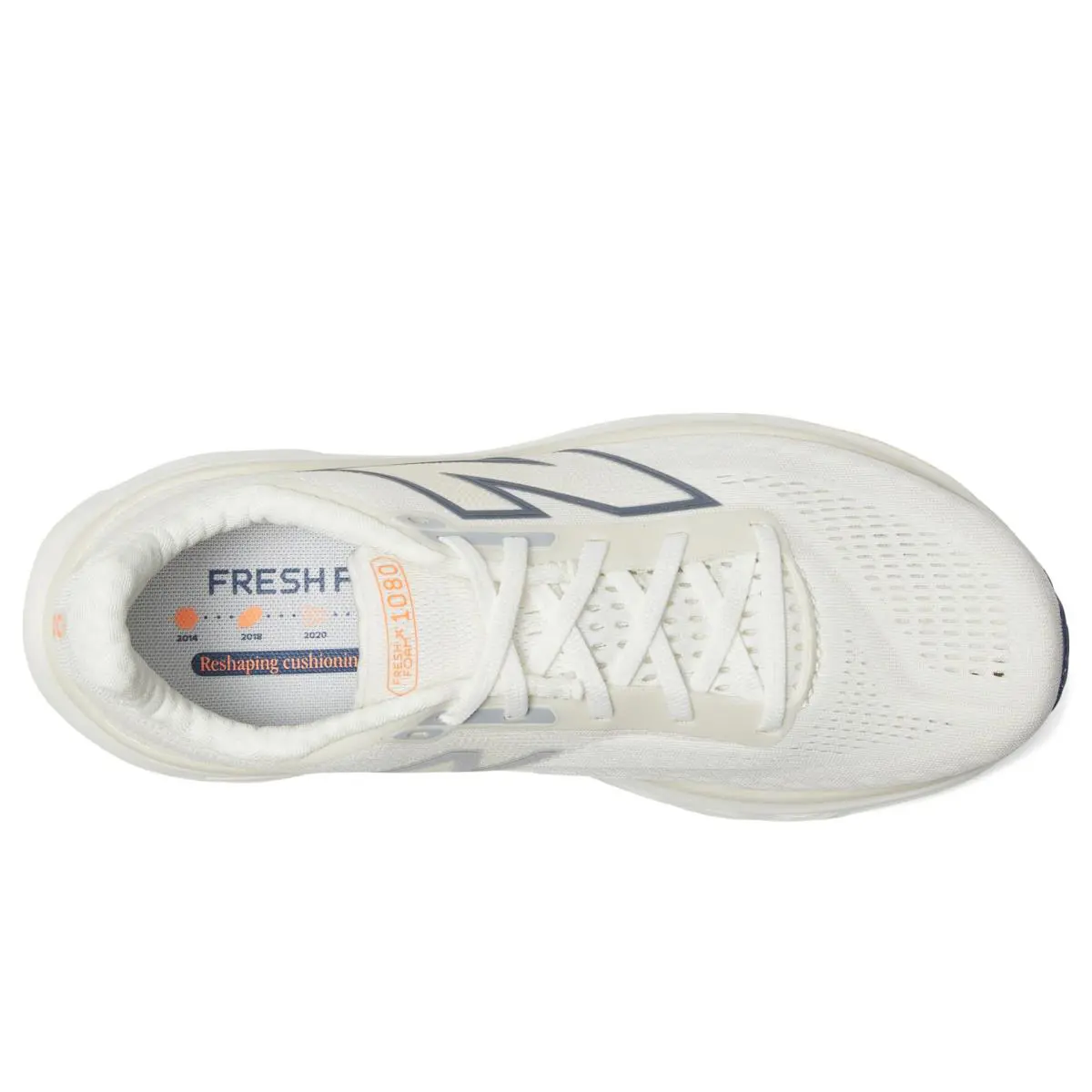 New Balance shoes - Fresh Foam X 1080 V13 - W1080J14 - Sea Salt/Vintage Indigo/Hot Mango 0