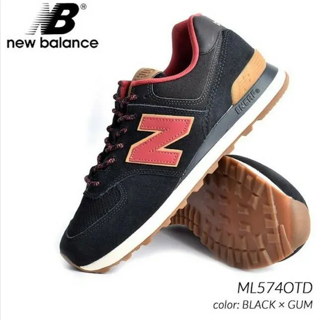 New Balance shoes - New Balance 574 - ML574OTD - Black 11