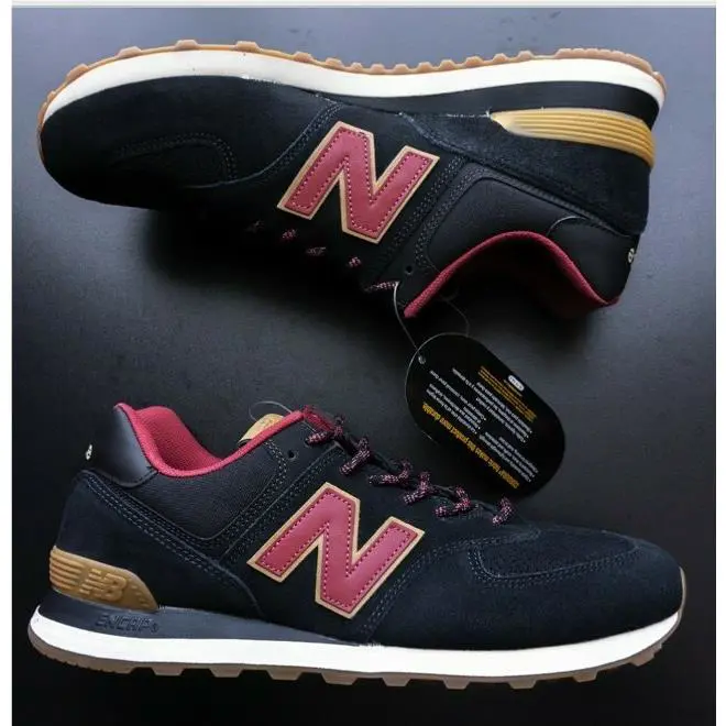 New Balance shoes - New Balance 574 - ML574OTD - Black 6