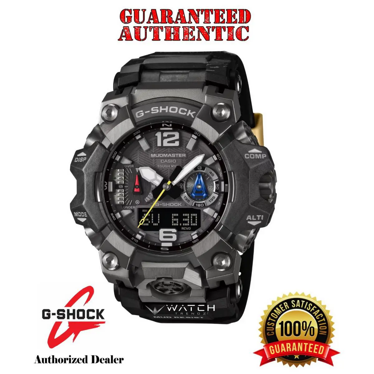 G-shock GWGB1000TLC-1A Mudmaster Team Land Cruiser Toyota Black Watch by Casio