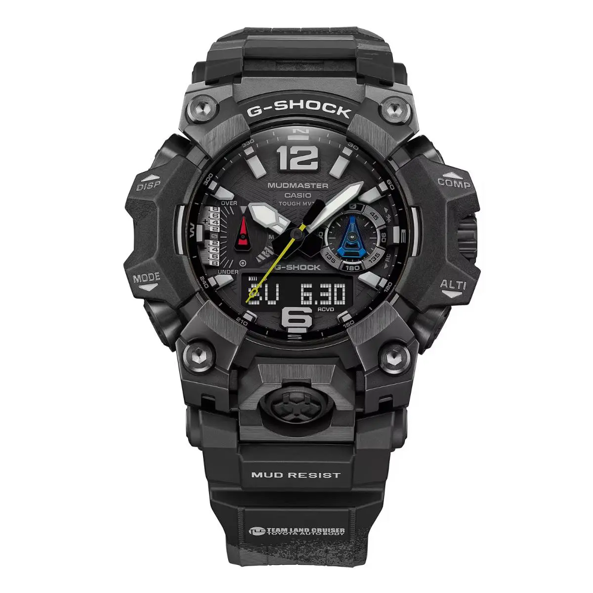 G-shock Mudmaster Black Strap Men`s Watch GWGB1000TLC1A - Band: Black, Bezel: Black
