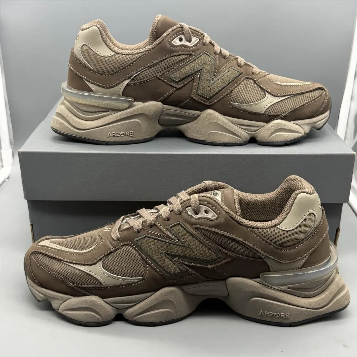 New Balance shoes - New Balance 9060 - U9060493 - Brown (UPC: 0198689446339) 1
