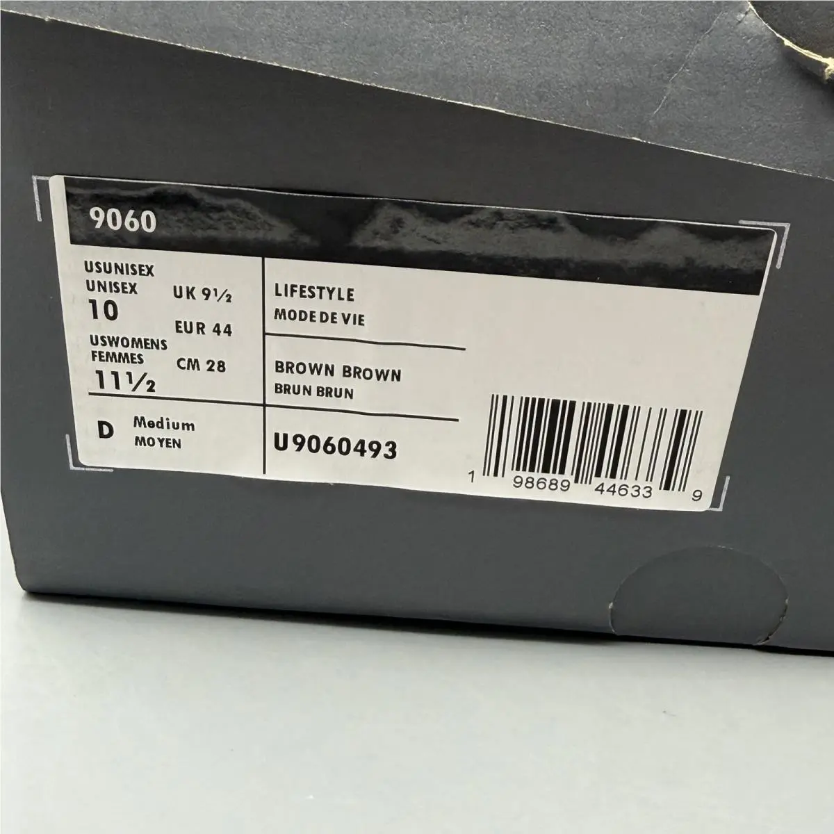 New Balance shoes - New Balance 9060 - U9060493 - Brown (UPC: 0198689446339) 12