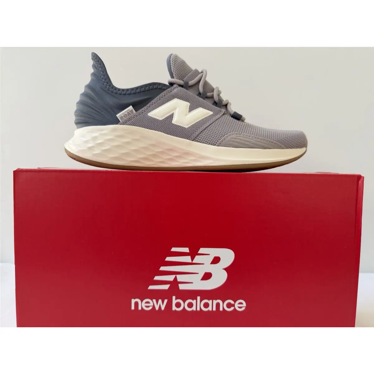 New Balance shoes - fresh foam roav - fresh foam roav - WR0AV7E3 - grey grey purple 9
