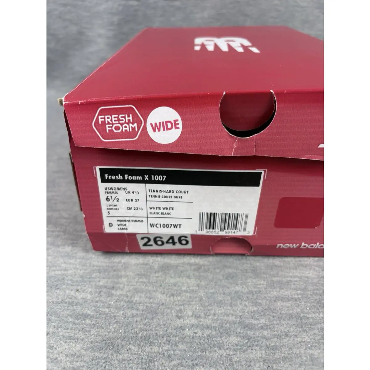 New Balance shoes - New Balance WC1007WT - WC1007WT - White 8