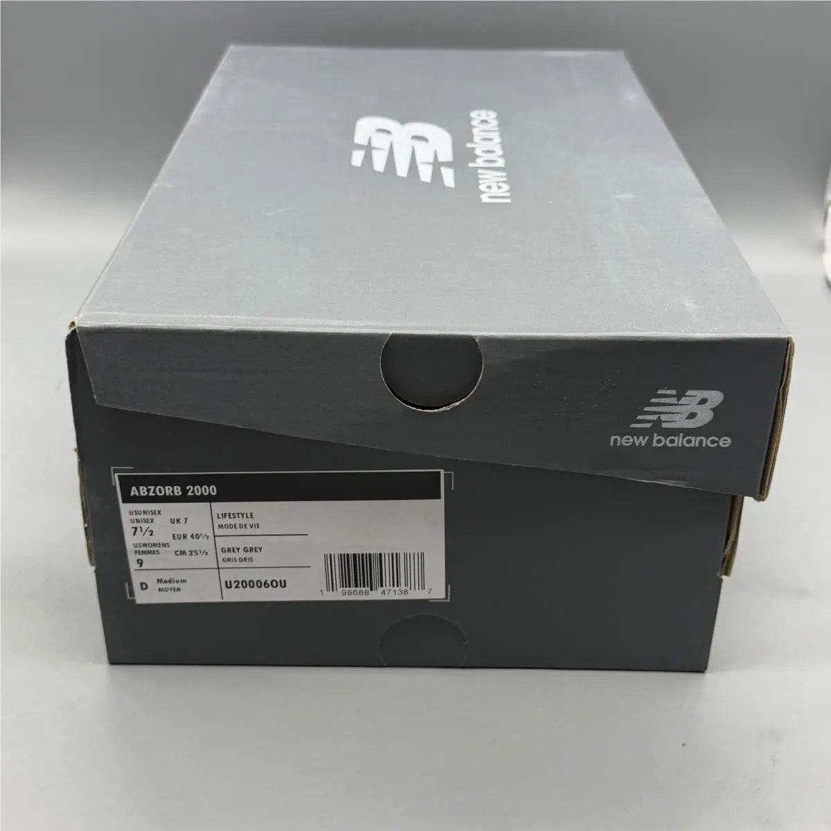 New Balance shoes - New Balance Abzorb 2000 - Abzorb - U20006OU - Gray (UPC: 0198688471387) 13