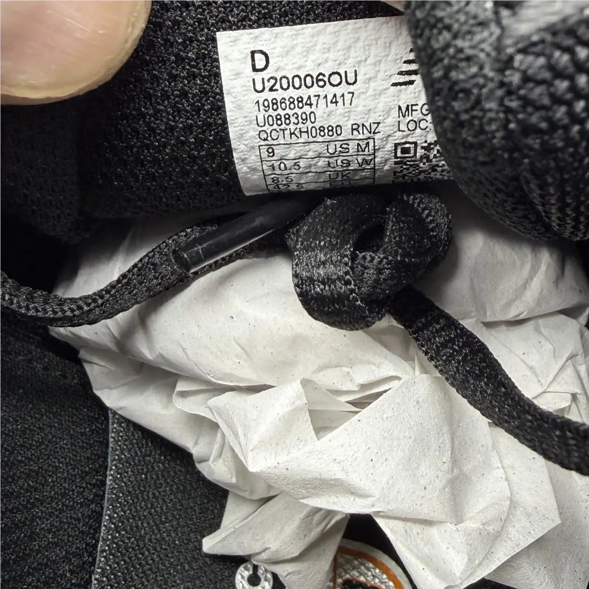 New Balance shoes - New Balance 2000 - U20006OU - Silver/Black 10