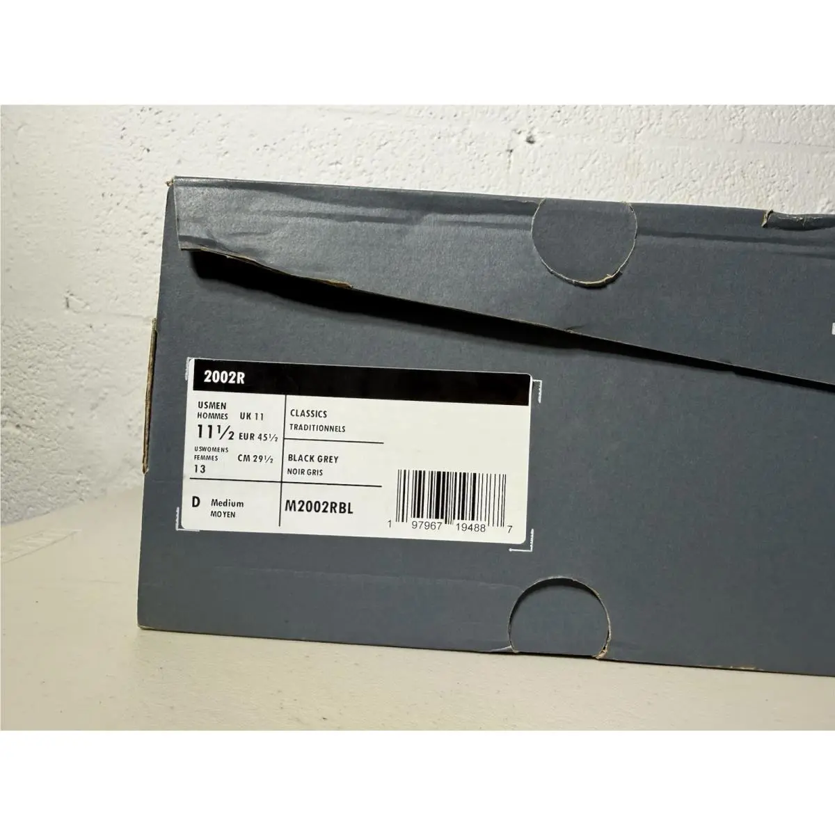 New Balance shoes - New Balance 2002R - M2002RBL - Black 7