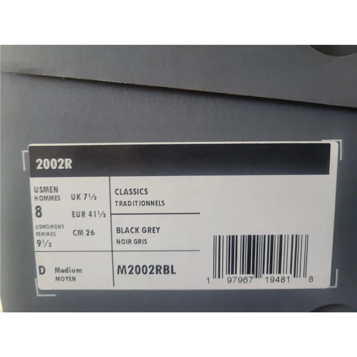 New Balance shoes - New Balance 2002 R - M2002RBL - Black 8
