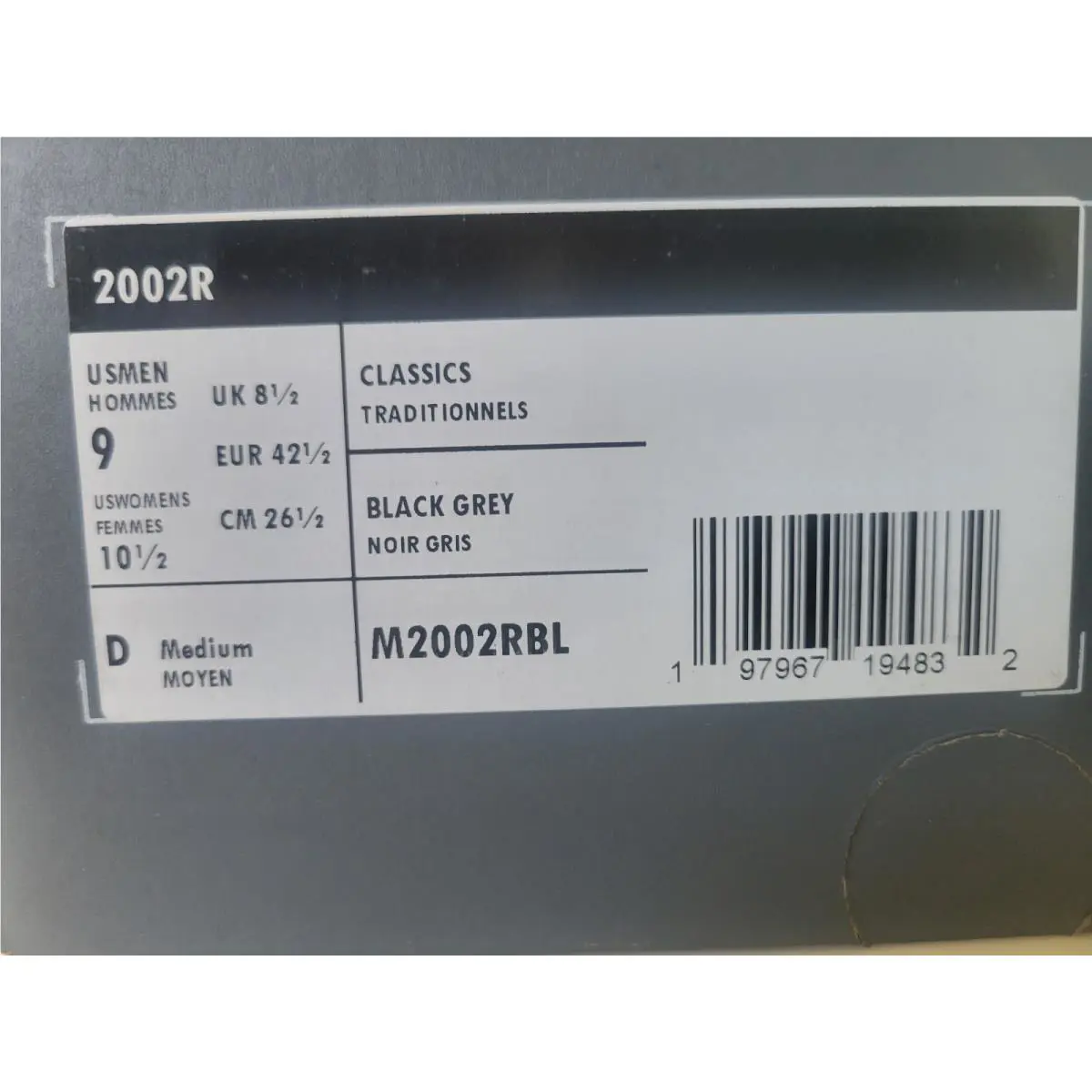 New Balance shoes - New Balance 2002 R - M2002RBL - Black 3