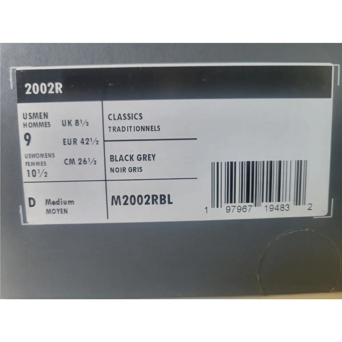 New Balance shoes - New Balance 2002 R - M2002RBL - Black 4