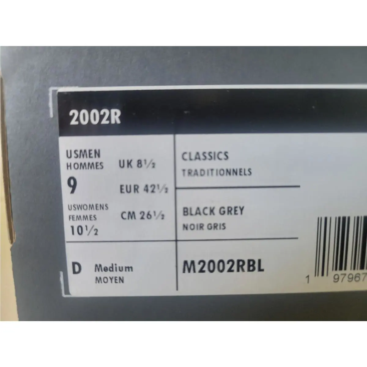 New Balance shoes - New Balance 2002 R - M2002RBL - Black 5