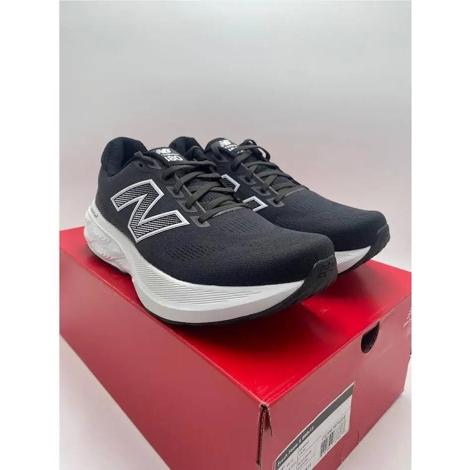 New Balance Fresh Foam X 880v15 Running Shoes Men`s 10.5 Black White Sneakers