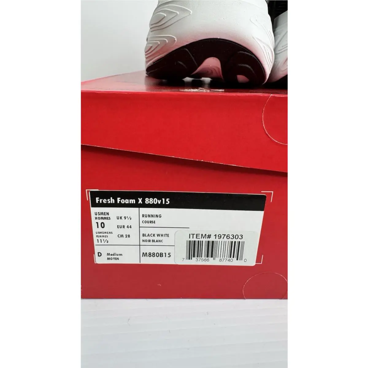 New Balance shoes - New Balance Fresh Foam - Fresh Foam - M880B15 - Blue (UPC: 737566877028) 11