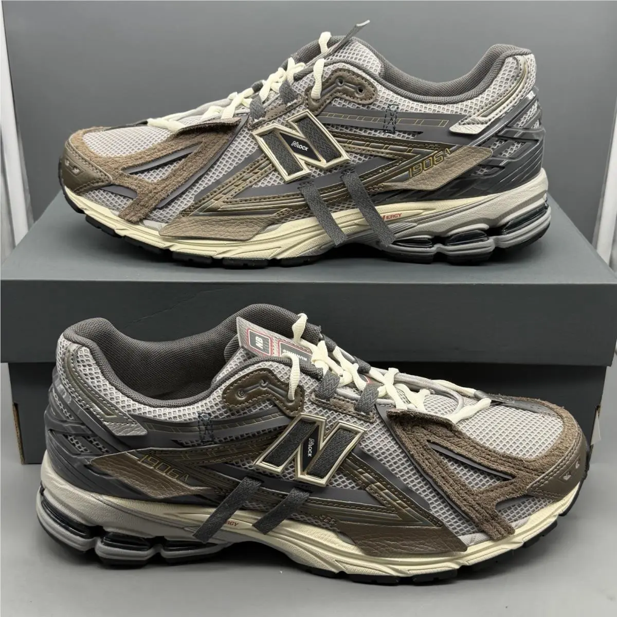 New Balance 1906A V1 Men’s Size 12 D Brown Grey Casual Athletic Shoes U19066U8