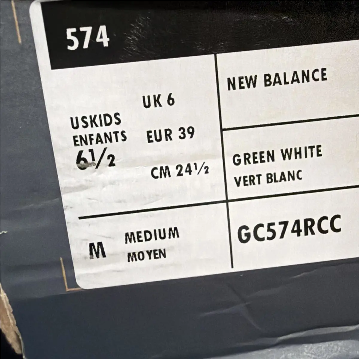New Balance shoes - New Balance 574 - U574RCC - Green, Main: Green 5