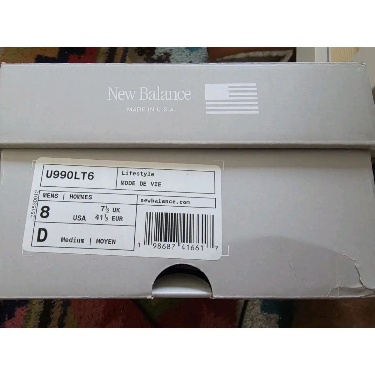 New Balance shoes - New Balance 990 v6 - U990LT6 - Vintage Indigo 8
