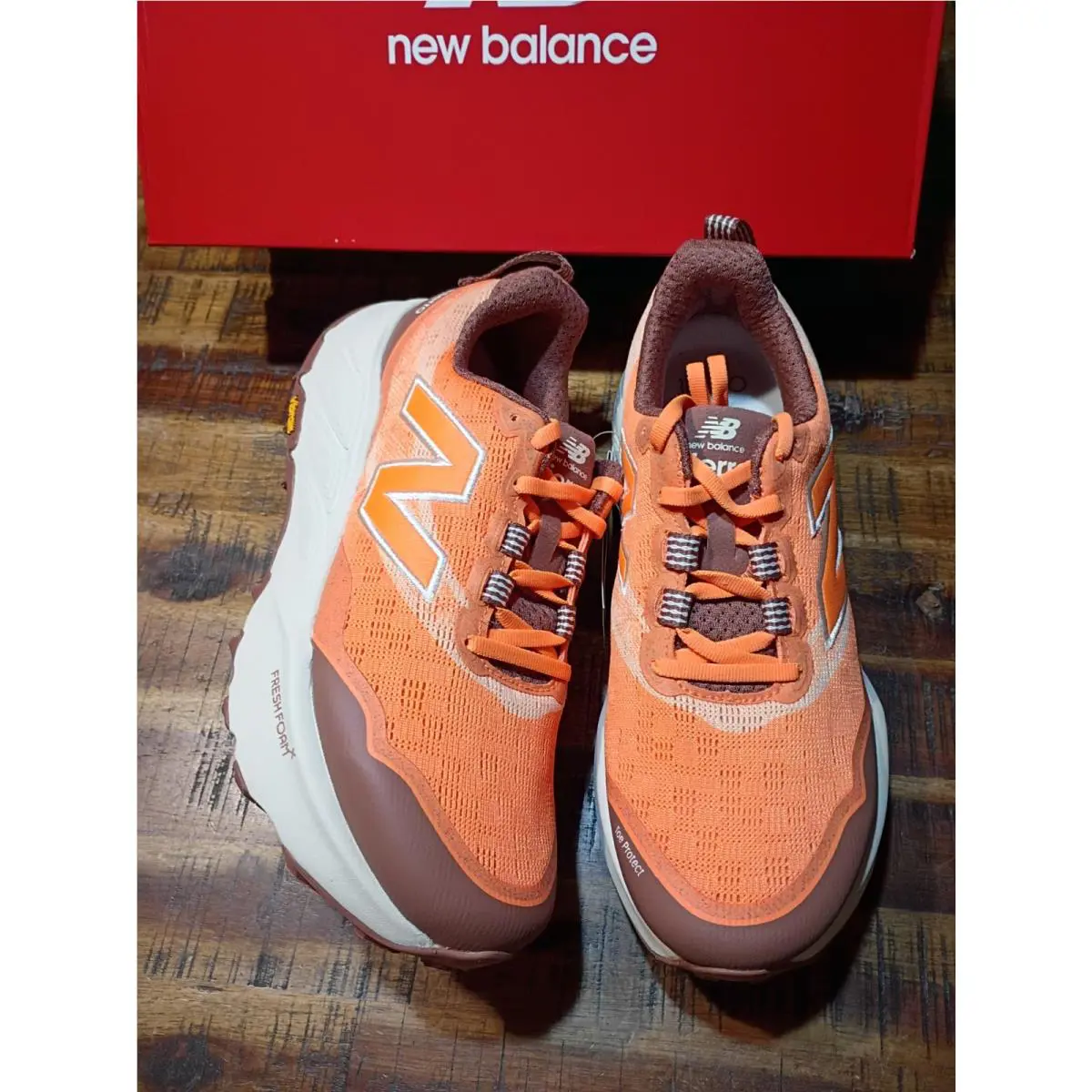 New Balance shoes - New Balance Fresh Foam X Hierro v9 - WTHIERG9 - Orange (UPC: 197967690174) 8