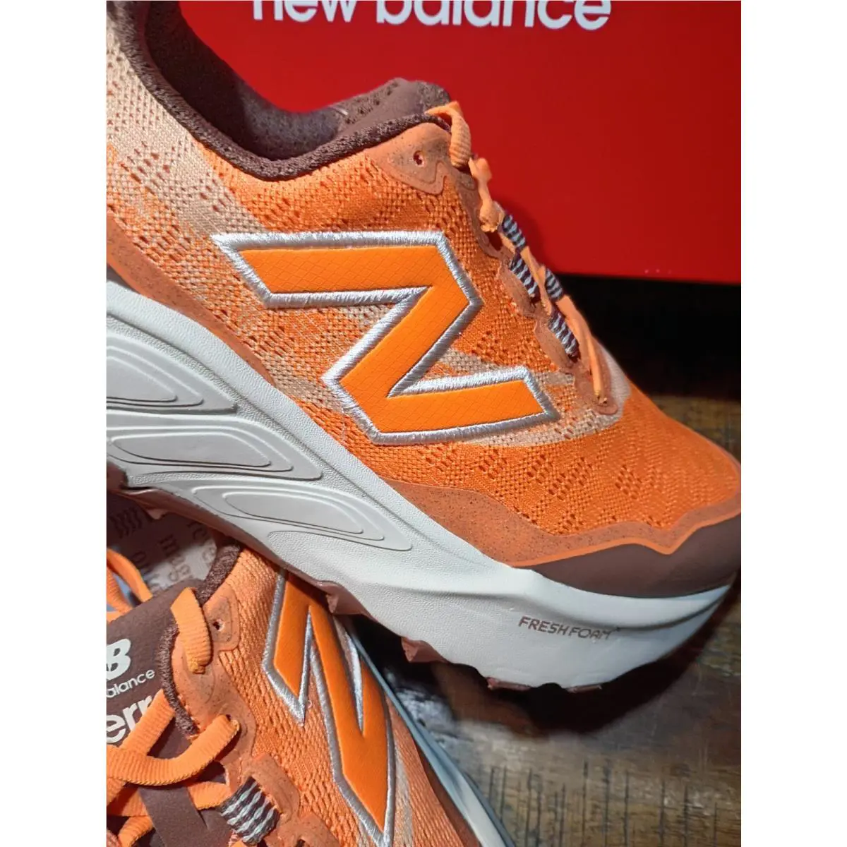 New Balance shoes - New Balance Fresh Foam X Hierro v9 - WTHIERG9 - Orange (UPC: 197967690174) 9