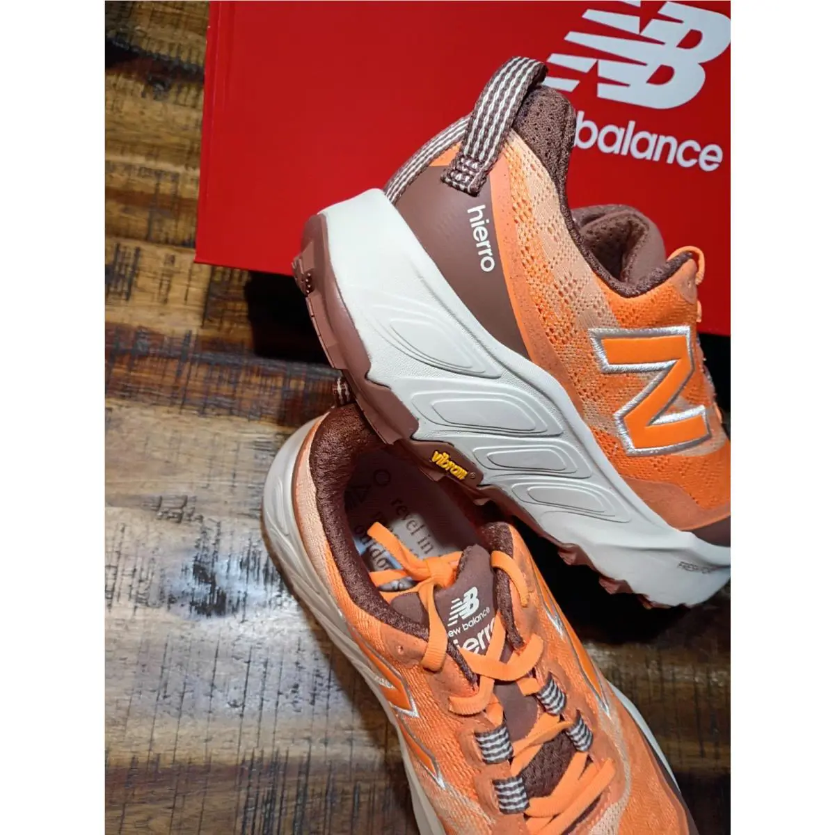 New Balance shoes - New Balance Fresh Foam X Hierro v9 - WTHIERG9 - Orange (UPC: 197967690174) 10