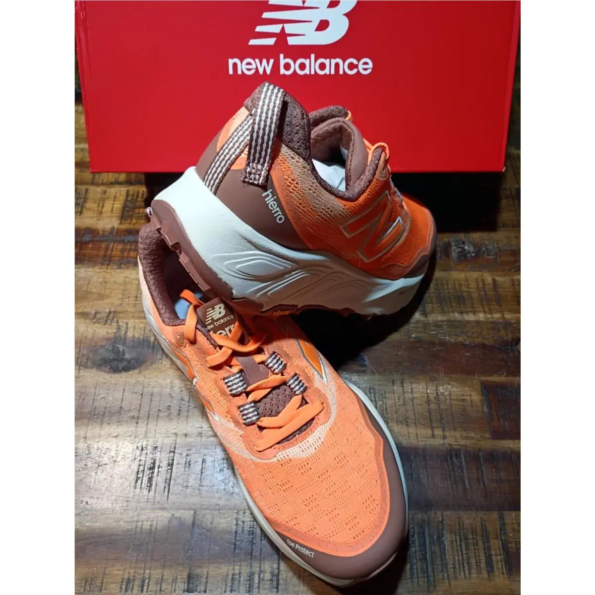 New Balance shoes - New Balance Fresh Foam X Hierro v9 - WTHIERG9 - Orange (UPC: 197967690174) 11