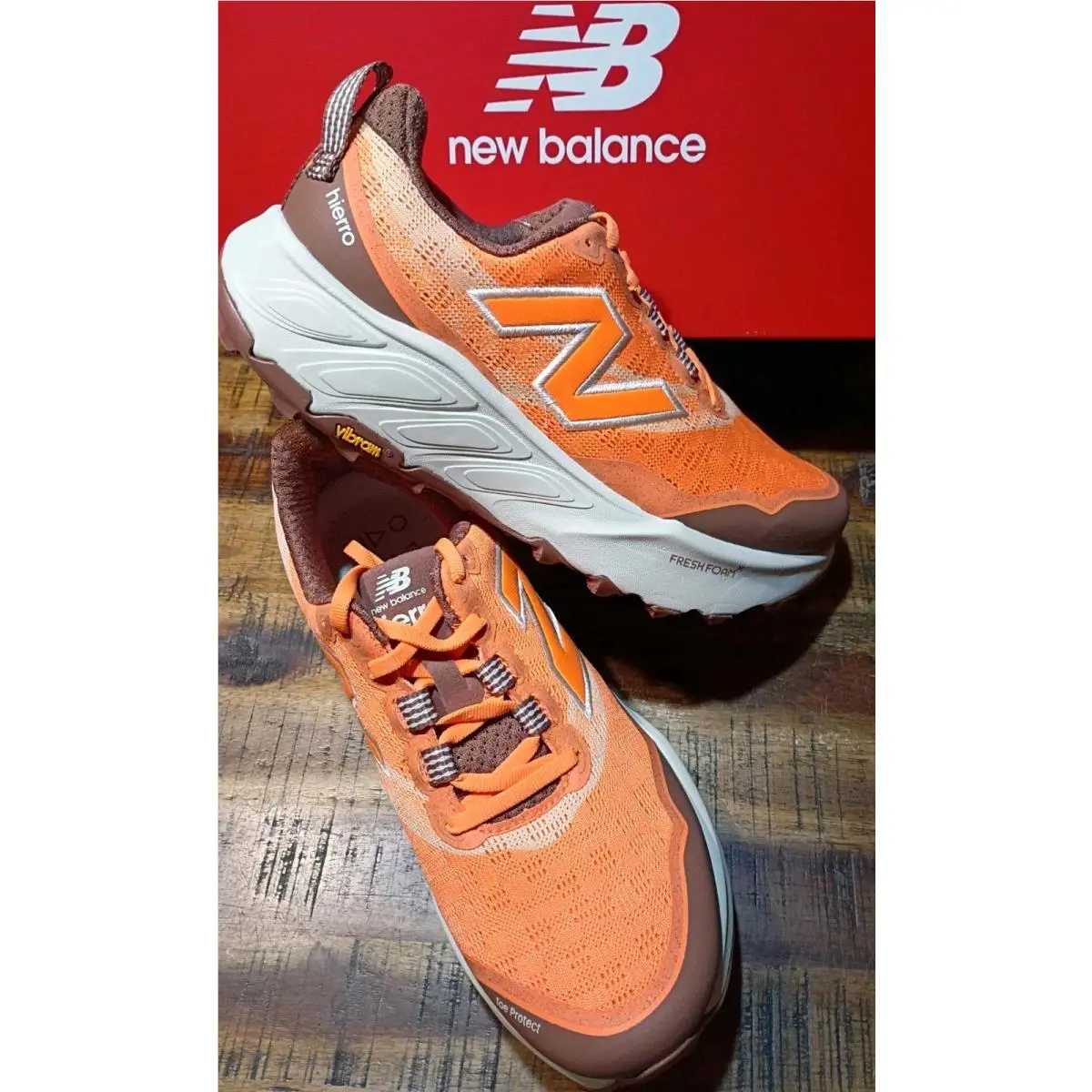 New Balance shoes - New Balance Fresh Foam X Hierro v9 - WTHIERG9 - Orange (UPC: 197967690174) 0