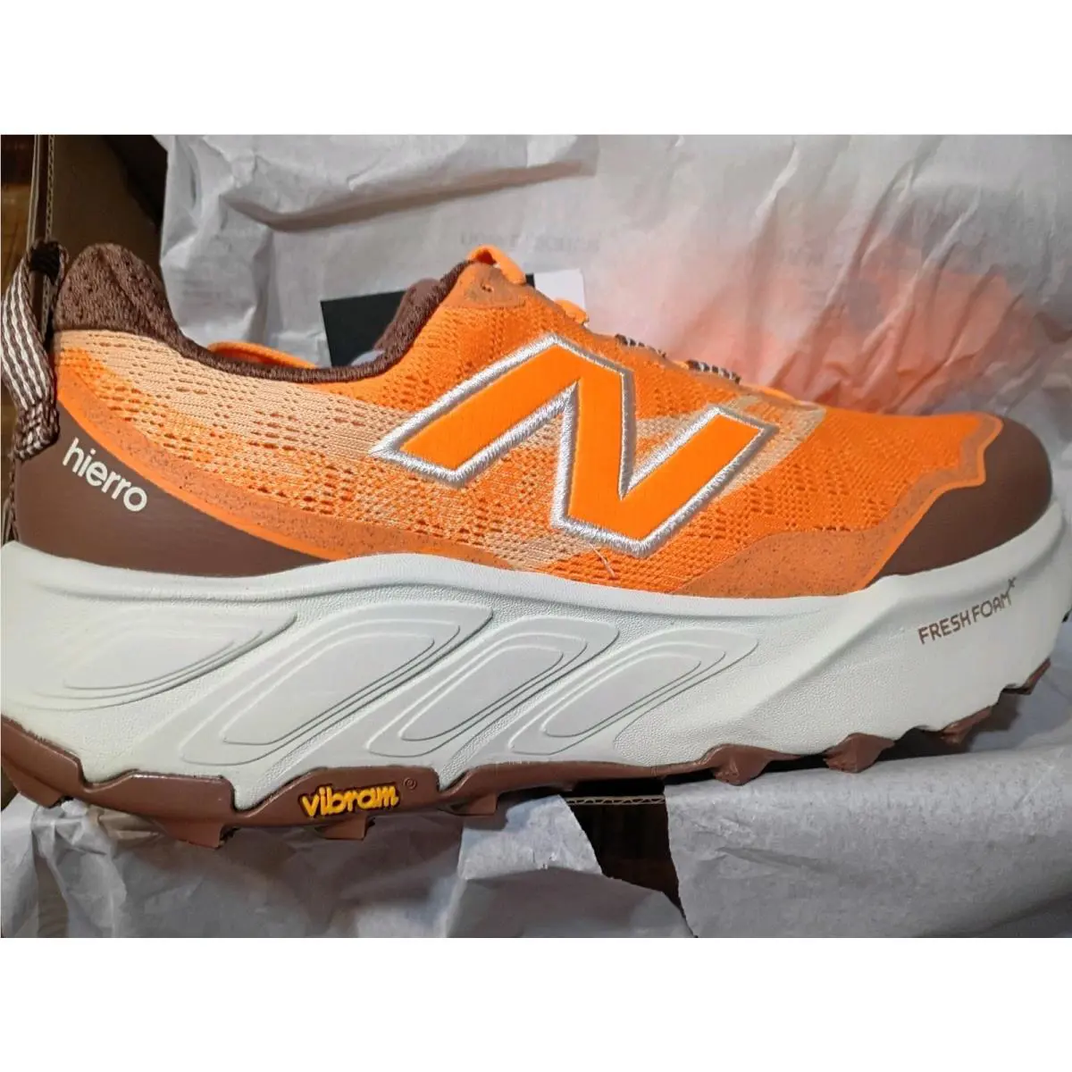 New Balance shoes - New Balance Fresh Foam X Hierro v9 - WTHIERG9 - Orange (UPC: 197967690174) 5