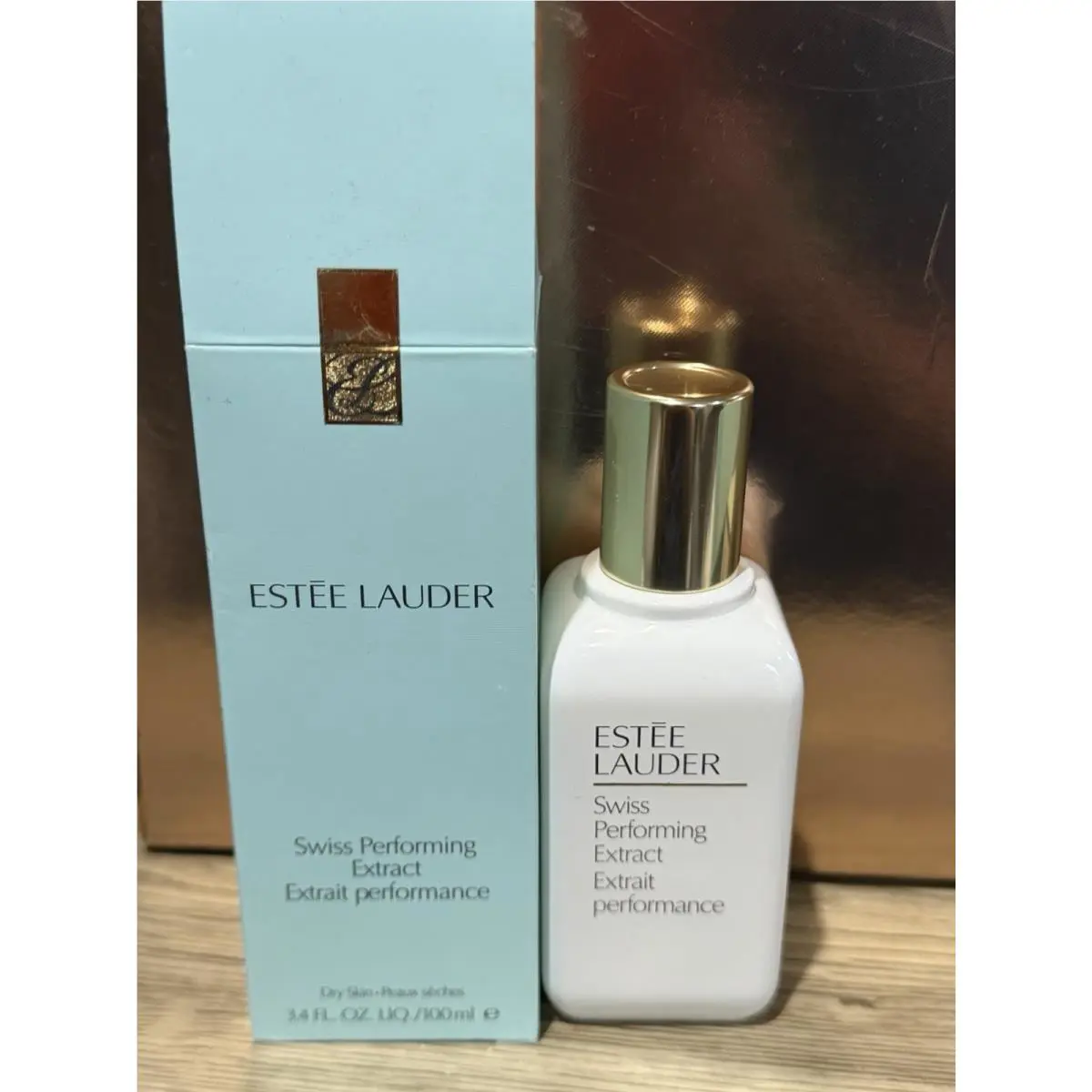 Estee Lauder Swiss Performing Extract 3.4oz/100ml For Dry Sk