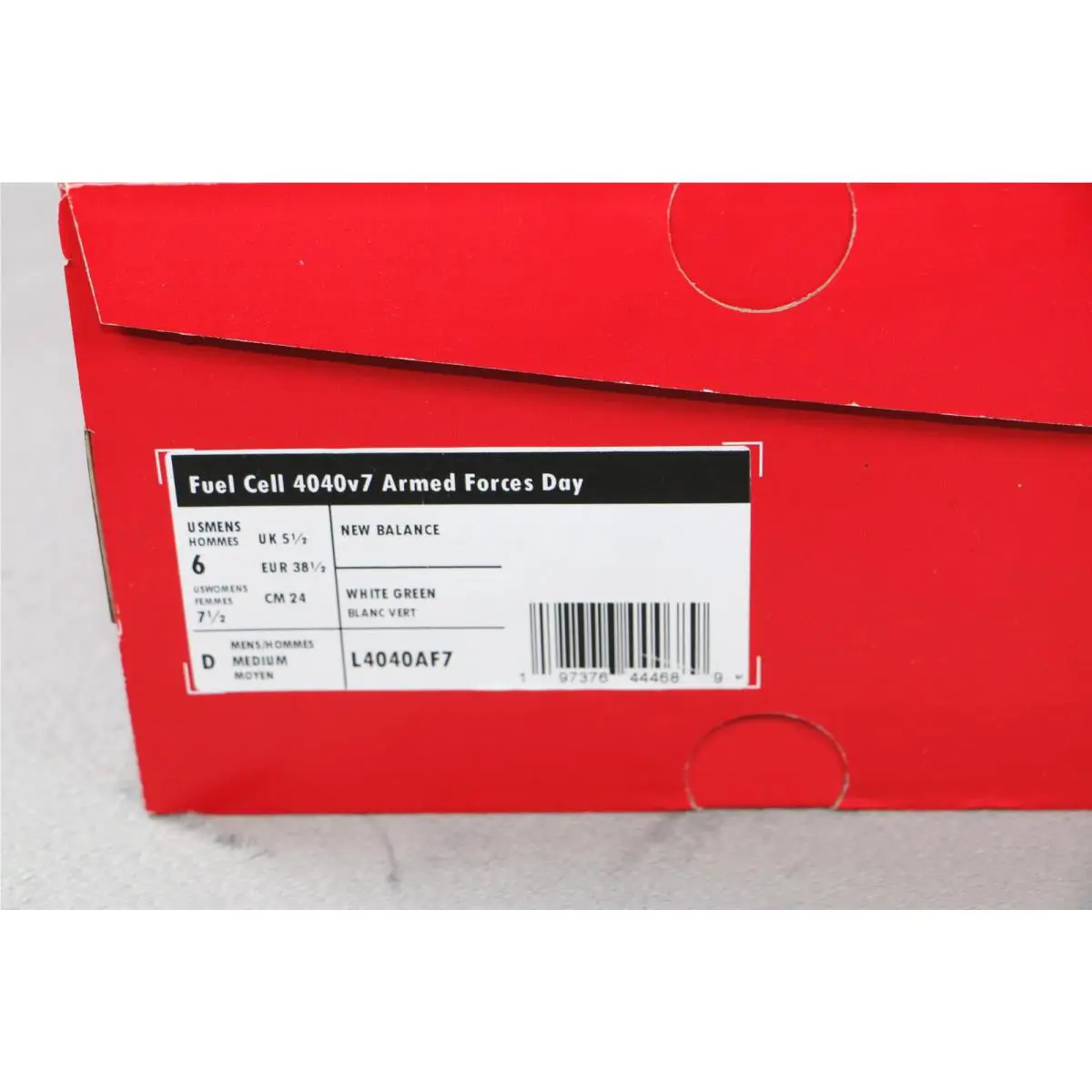 New Balance shoes - New Balance 4040v7 - White 1