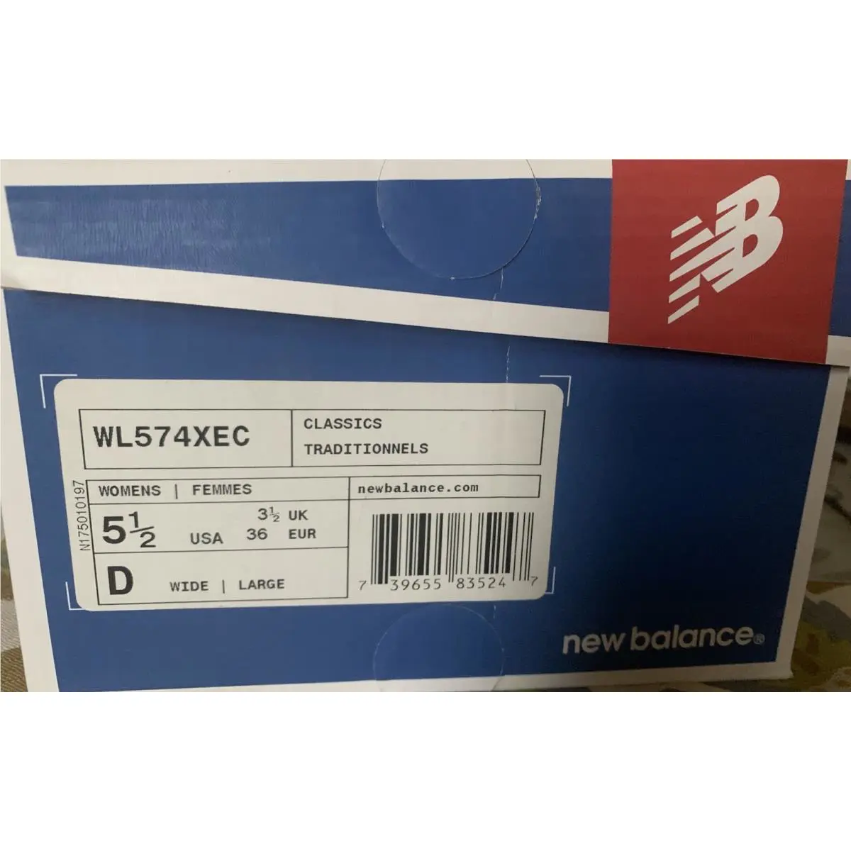 New Balance shoes - New Balance 574 - WL574XEC - Black 9