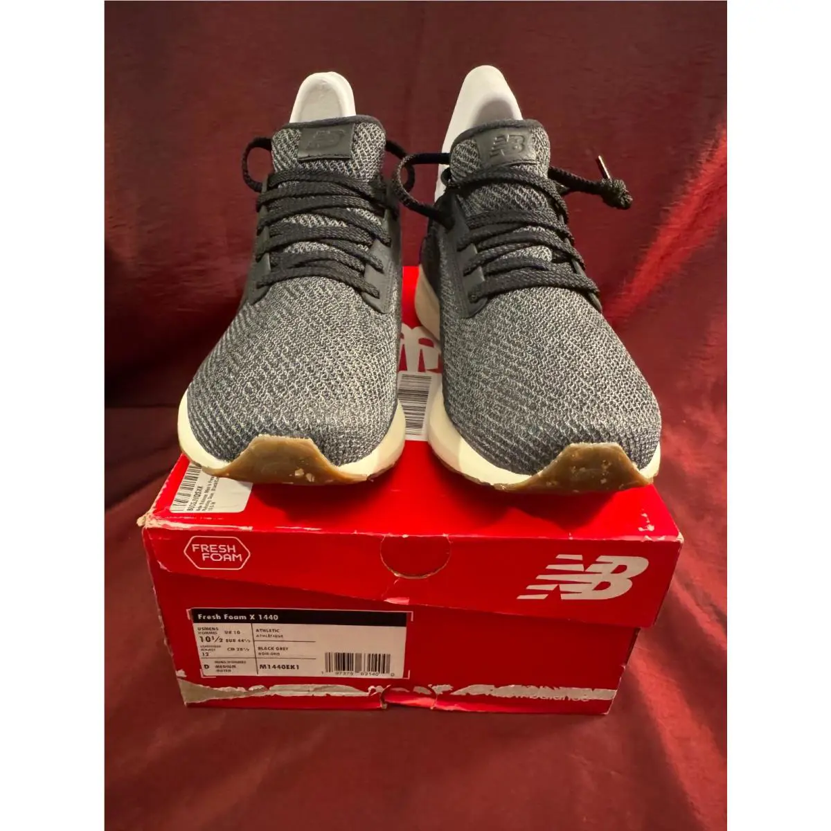 New Balance shoes - New Balance Fresh Foam 1440 - M1440EK1 - Multicolor, Manufacturer: Black and Gray (UPC: 197375631400) 1
