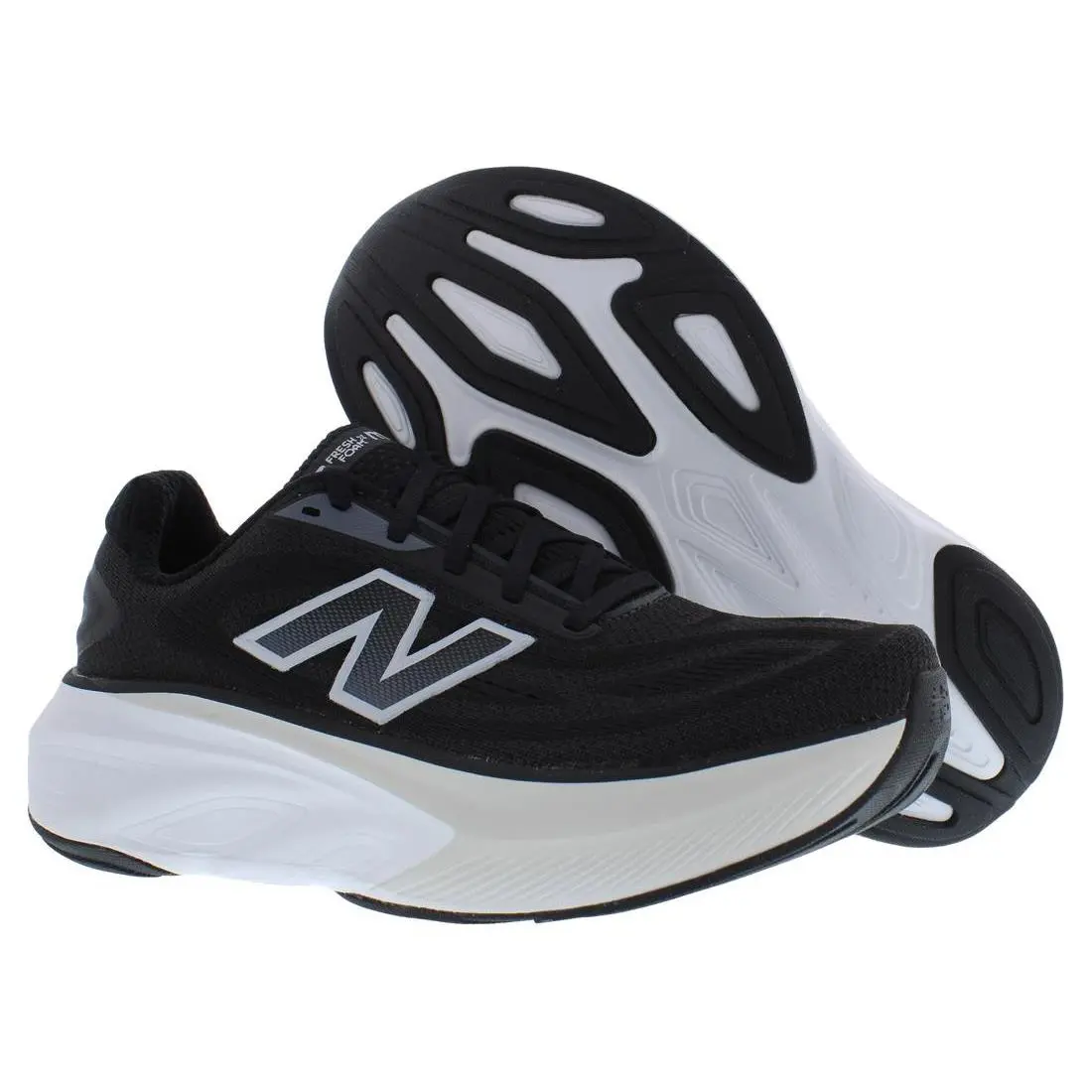New Balance Fresh Foam X More V6 Womens Shoes Size 9 Color: Black/grey - Black, Main: Black