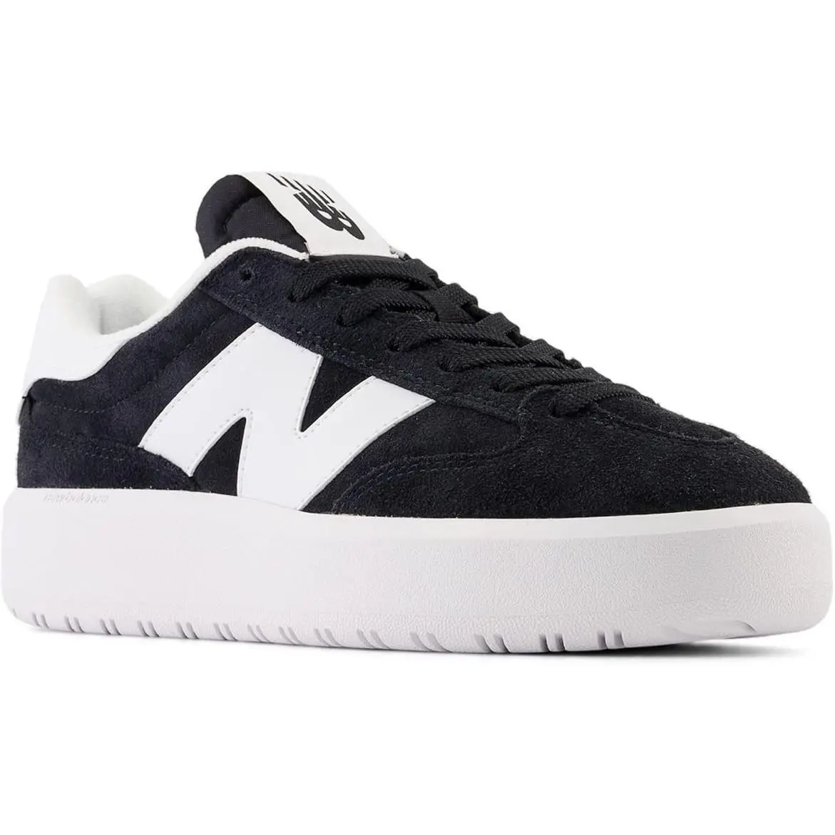 New Balance Women`s Size 6 302 Sneakers Black/white CT302CSA