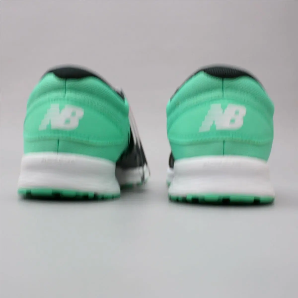 New Balance shoes - Black Green White 2