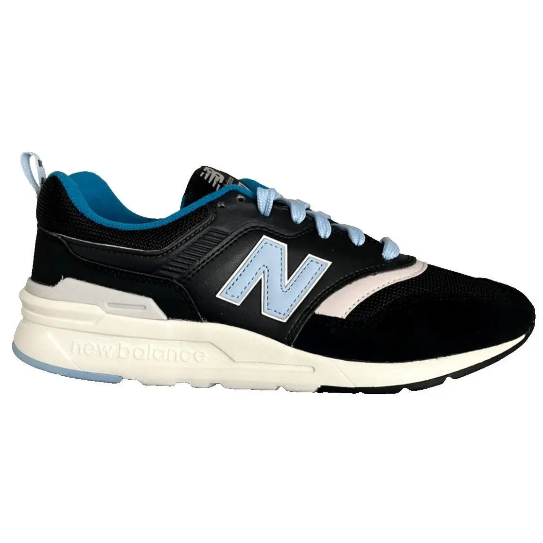 New Balance shoes - New Balance 574 - CW997HNB - Black, way: Atlantic Black / Blue (UPC: 192662419709) 2