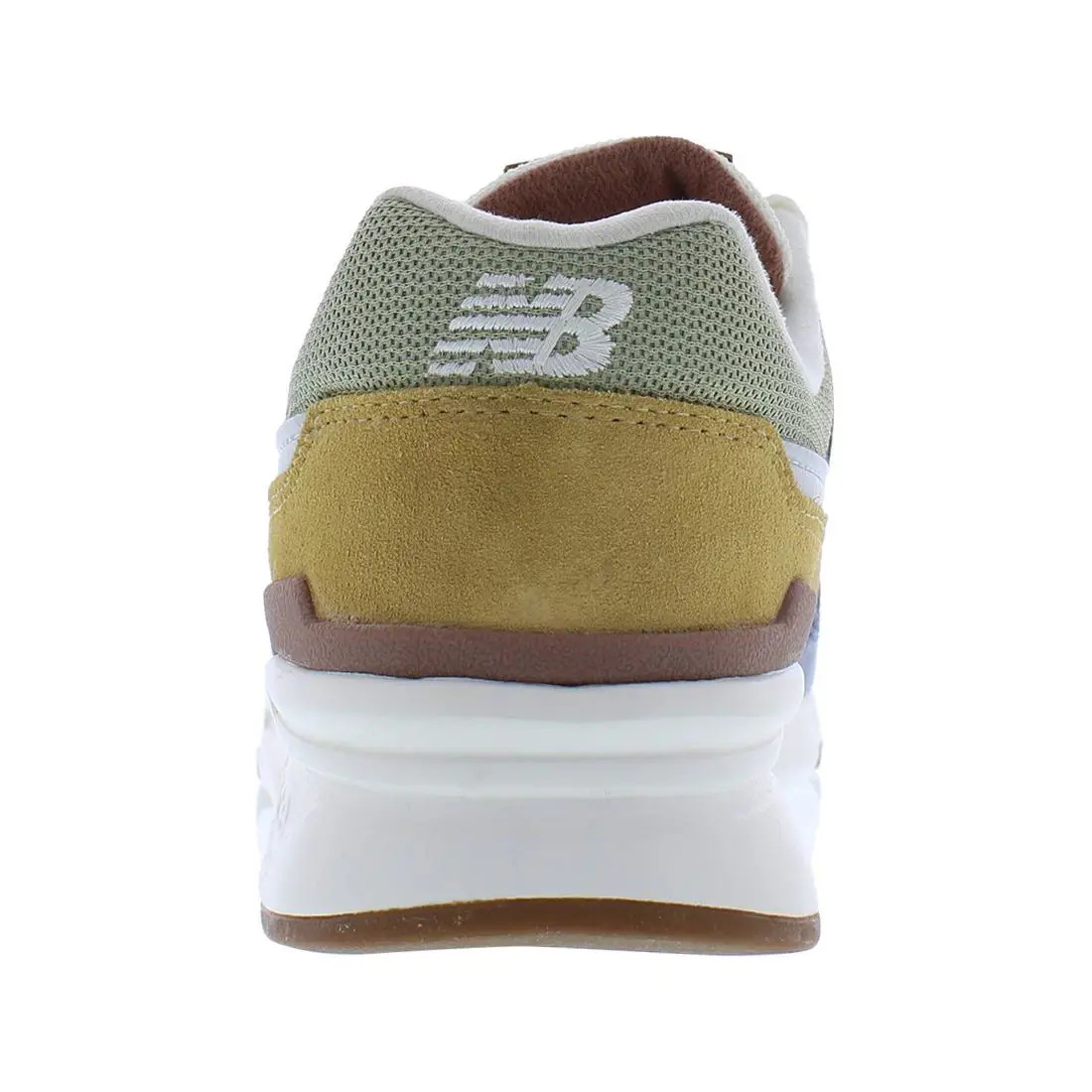 New Balance shoes - White/Brown, Main: Multi-Colored (UPC: 197966635510) 2