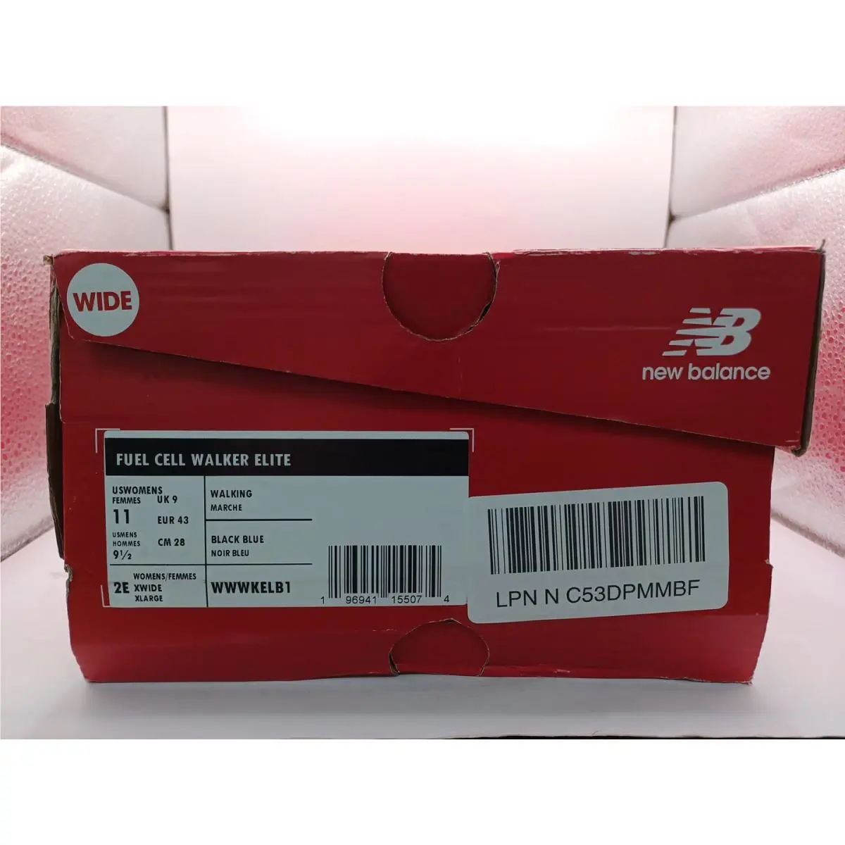 New Balance shoes - New Balance Fuel Cell Walker Elite Sneaker-Black - Blue 16