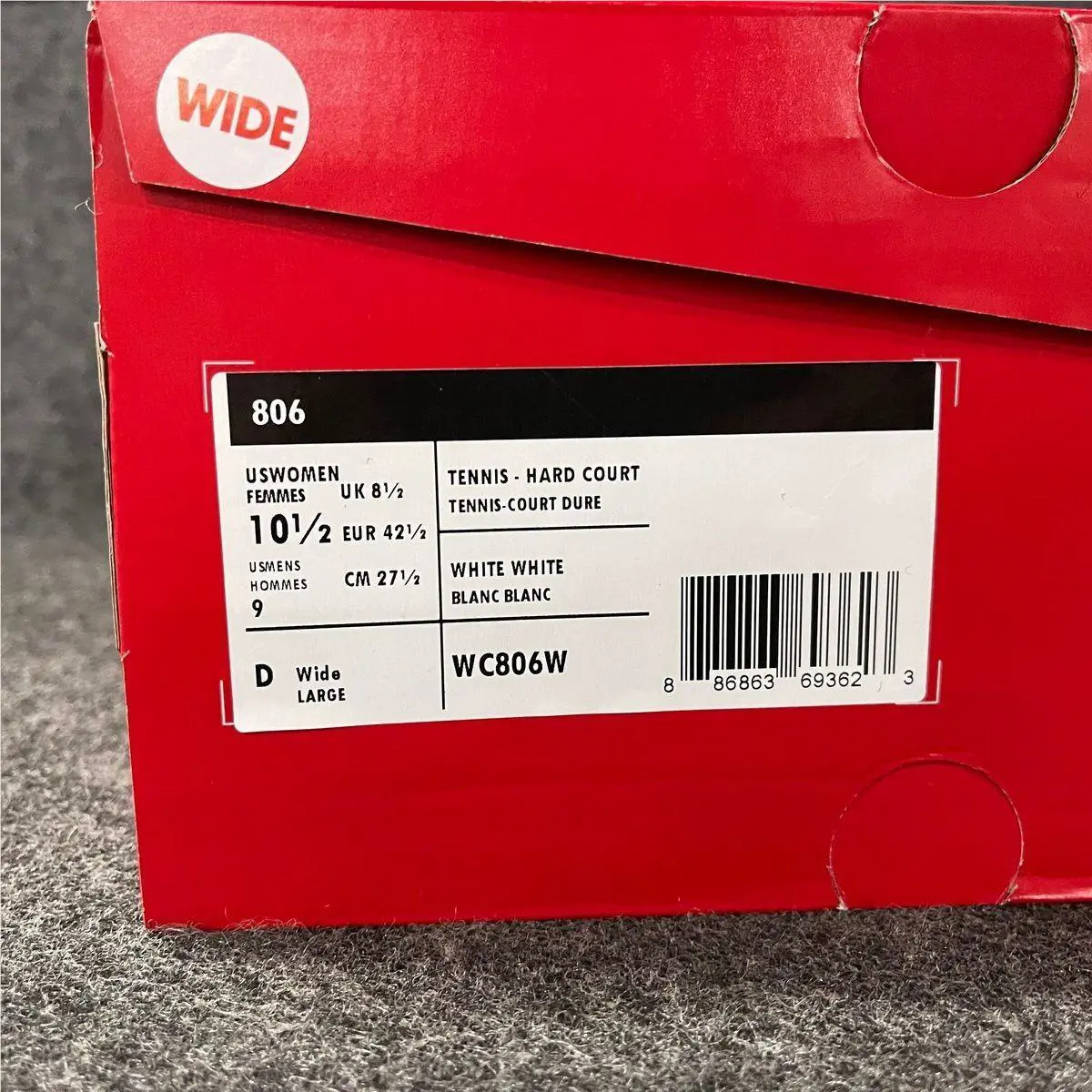 New Balance shoes - VS186077 - vs-186077 - White (UPC: 886863693623) 3