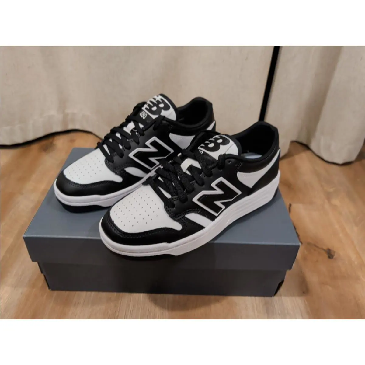 New Balance shoes - New Balance 480 - BB480LBK - White (UPC: 197375683621) 4