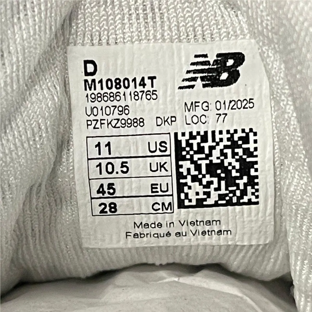 New Balance shoes - VS184522 - vs-184522 - White (UPC: 198686118765) 4
