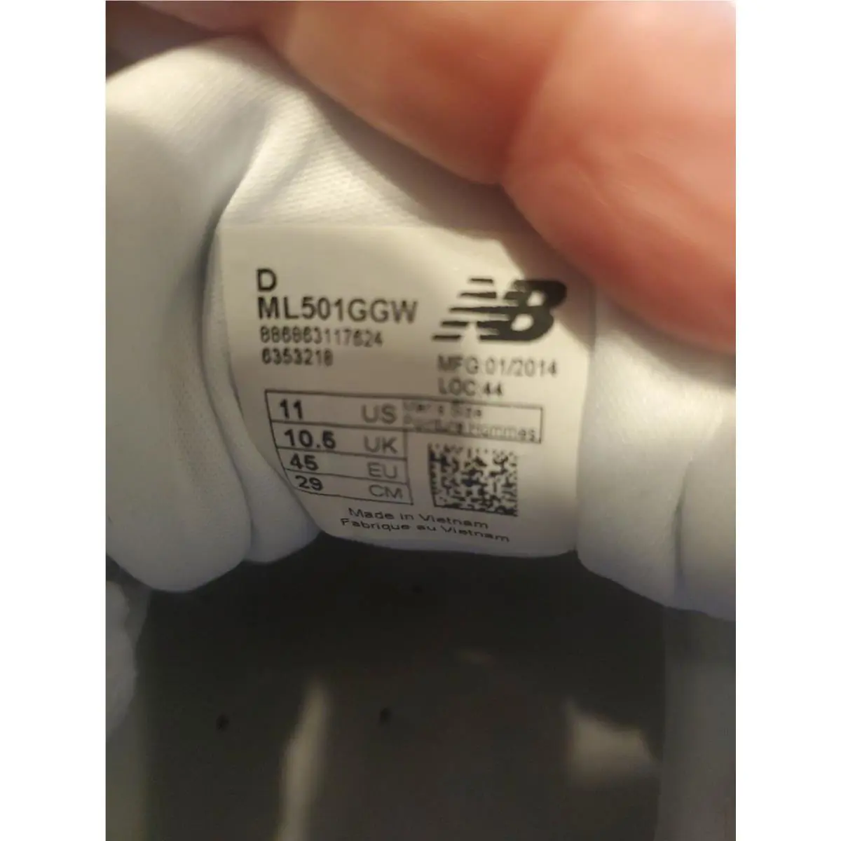 New Balance shoes - New Balance 501 - ML501GGW - Gray 1