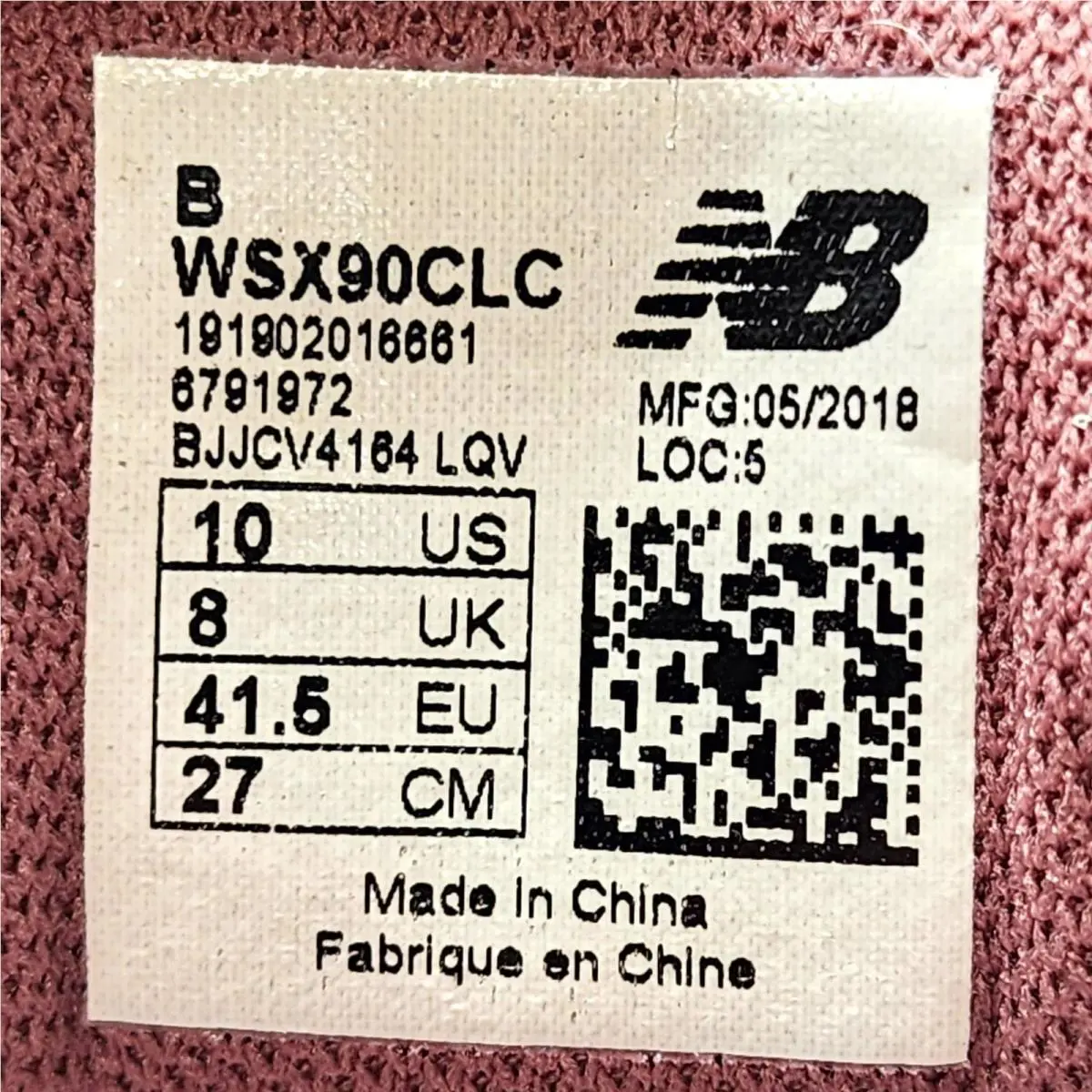 New Balance shoes - New Balance X90 - WSX90CLC - Pink (UPC: 191902016661) 4