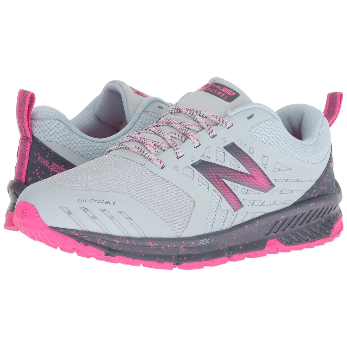 New Balance Womens Fuelcore Nitrel V1 Trail Running Shoes Porcelain Blue 7 - light porcelain blue