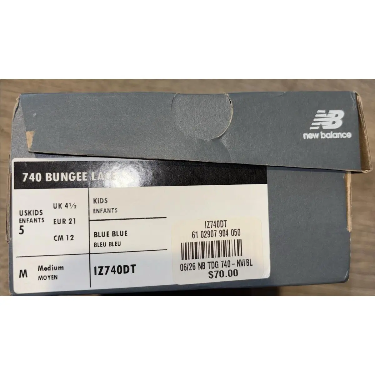 New Balance shoes - New Balance 740 - IZ740DT - Blue 3