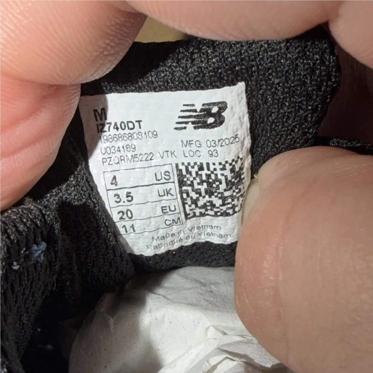 New Balance shoes - New Balance 740 - IZ740DT - Black (UPC: 0197967903656) 0
