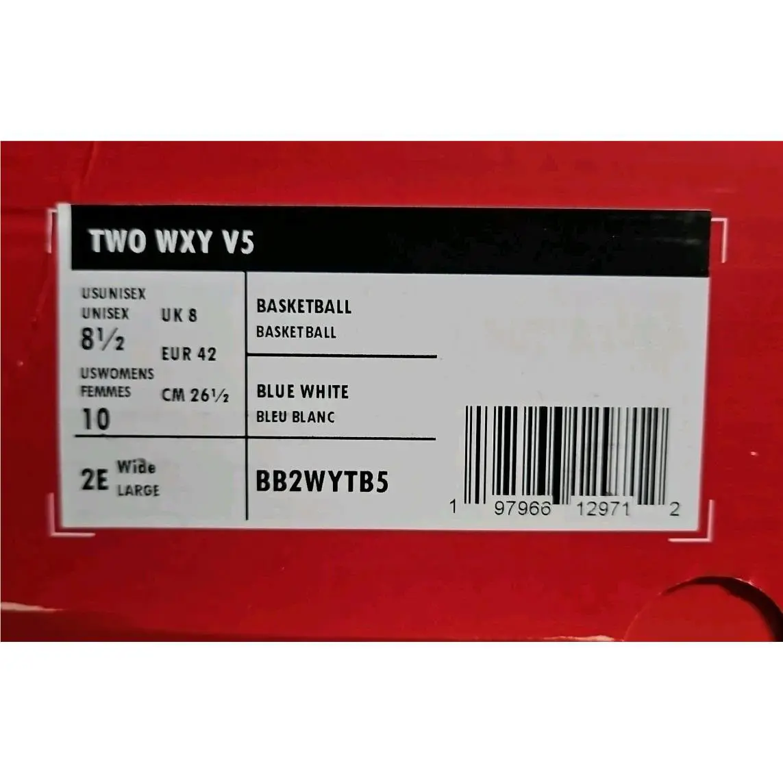New Balance shoes - NEW BALANCE TWO-WXY - BB2WYTB5 - Blue (UPC: 197966129682) 9