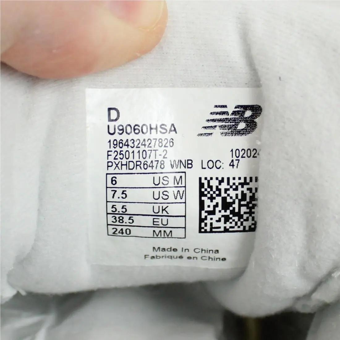 New Balance shoes - New Balance 9060 - U9060HSA - Gray 3