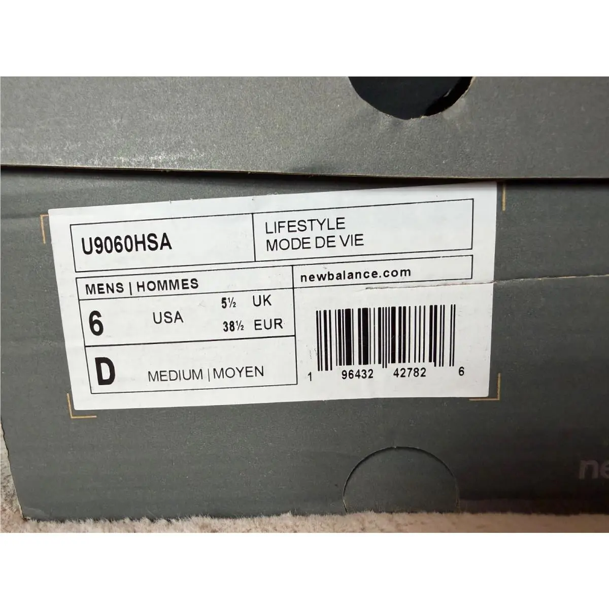 New Balance shoes - New Balance 9060 - U9060HSA - Gray 1