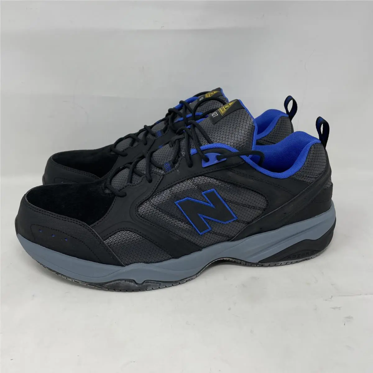 New Balance shoes - New Balance Steel Toe - Steel Toe - Black/Pacific Blue (UPC: 889969304202) 0